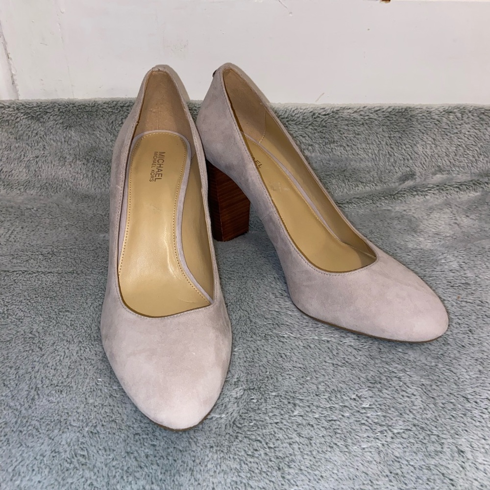 Micheal Kors Suede High heels, size 8.5